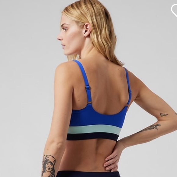 💙 Athleta Coastline Bikini Top A-C // Cerulean - Picture 2 of 6